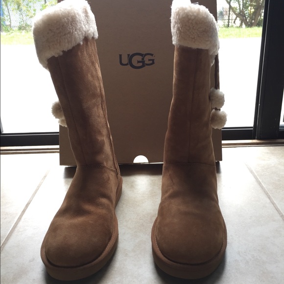 UGG Shoes - Brand New Water Resistant Ugg Tan Color Boots-Sz 8